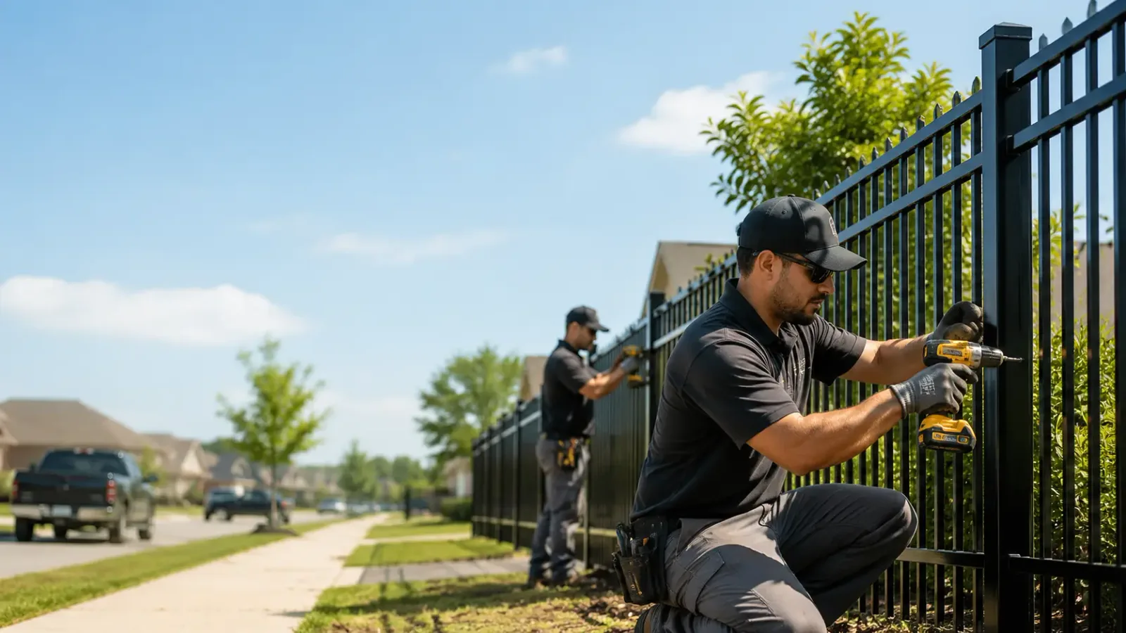 Metal Fence Installation in Romulus, MI